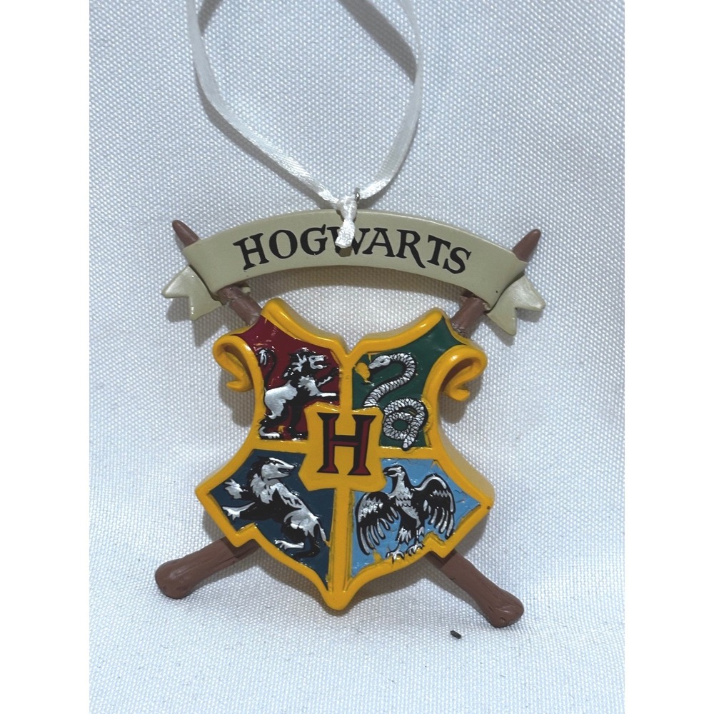 Harry Potter Hogwarts‎ Crest Ornament Emblem House Crest Christmas Wizard Spell